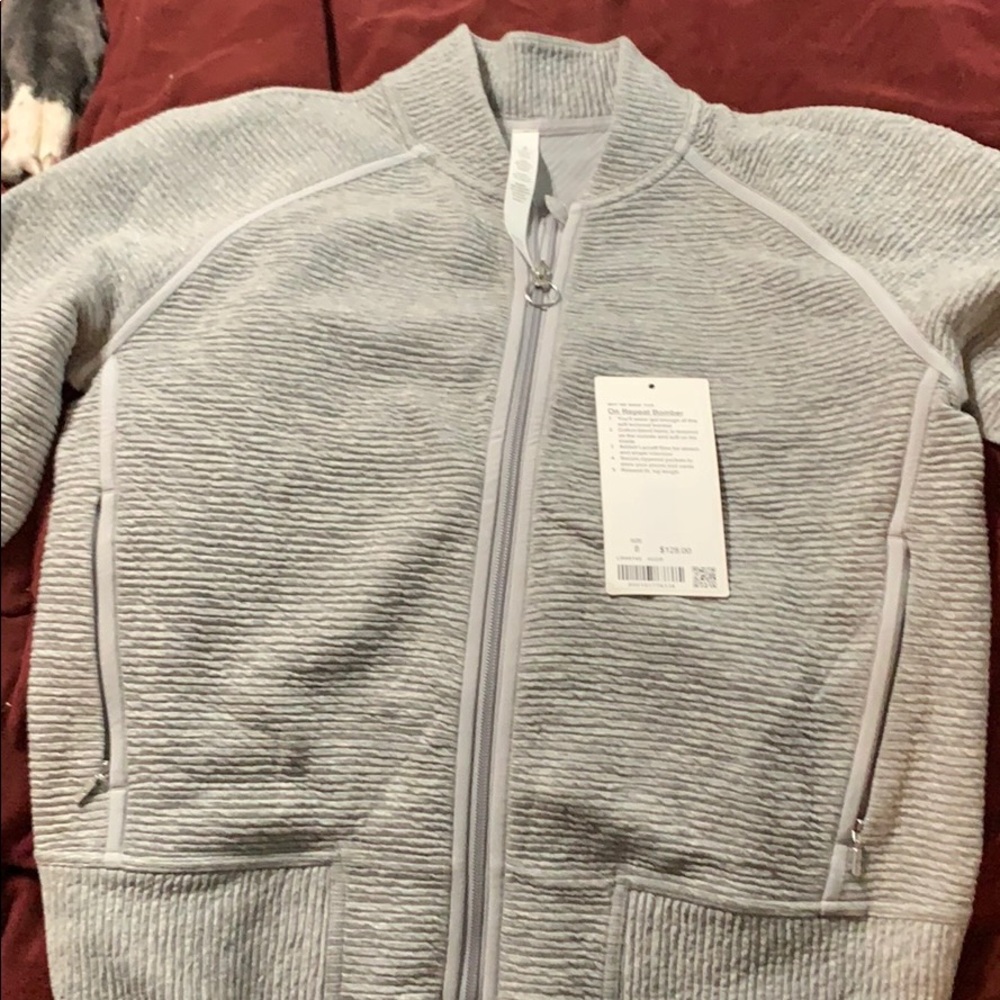 Lululemon bomber.